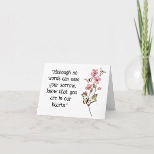 Tarjeta Pena de Mariposa
