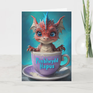 Tarjeta Penblwydd Hapus Feliz cumpleaños