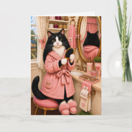 Tarjeta Penelope Felina ,gato