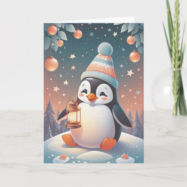 Tarjeta Penguin Pal Birthday (Anverso)