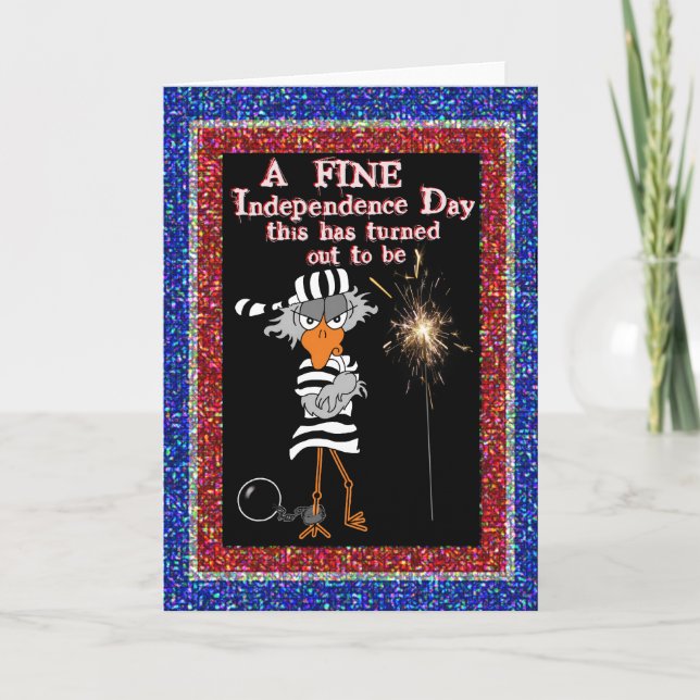 Tarjeta penitenciaria: 4 de julio (Anverso)