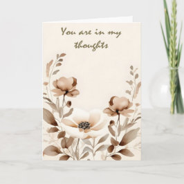 Tarjeta Pensamiento Boho Moderno de Ti