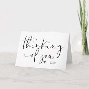 Tarjeta Pensamiento bonito de tu estímulo