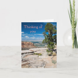 Tarjeta Pensamiento en usted