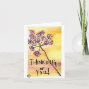 Tarjeta Pensamiento en usted