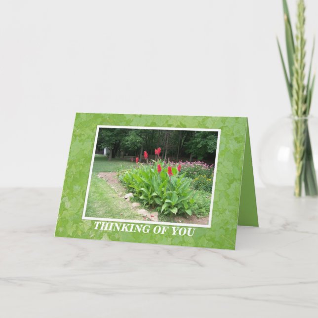 TARJETA PENSAMIENTO EN USTED (Anverso)