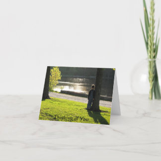 Tarjeta Pensamiento en usted….