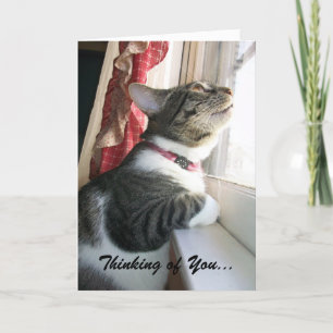 Tarjeta Pensamiento en usted…