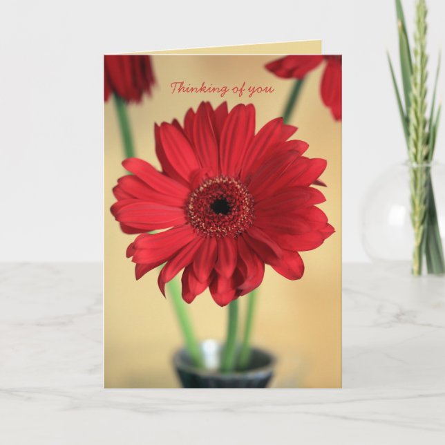 Tarjeta Pensamiento en usted (Anverso)