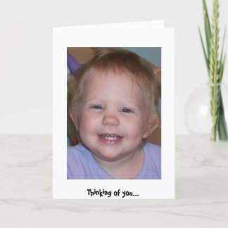 Tarjeta Pensamiento en usted