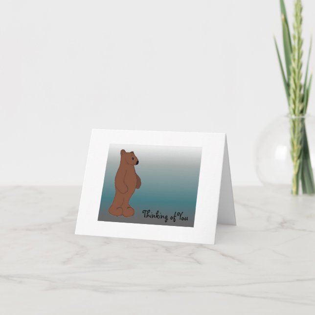 Tarjeta Pensamiento en usted (Anverso)