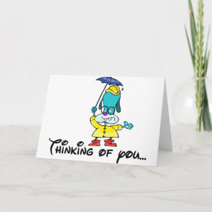 Tarjeta Pensamiento en usted…