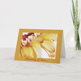 Tarjeta Pensamiento en usted….