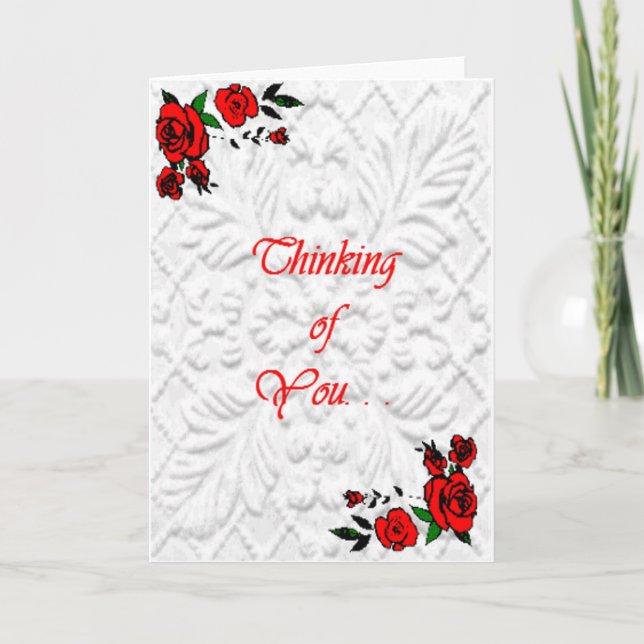 TARJETA PENSAMIENTO EN USTED (Anverso)