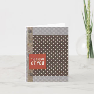 Tarjeta Pensamiento en usted 4x5.6