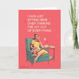 Tarjeta pensamiento excesivo