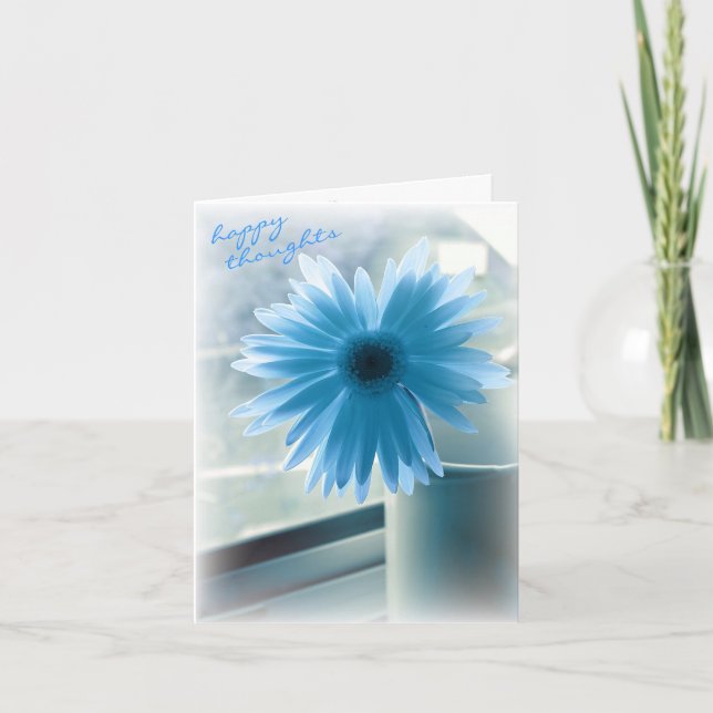 Tarjeta Pensamientos felices para tu cumpleaños (Anverso)