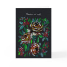 Pensando em Você Floral Simpatía Portugués