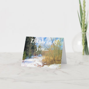 Tarjeta Pensando en ti