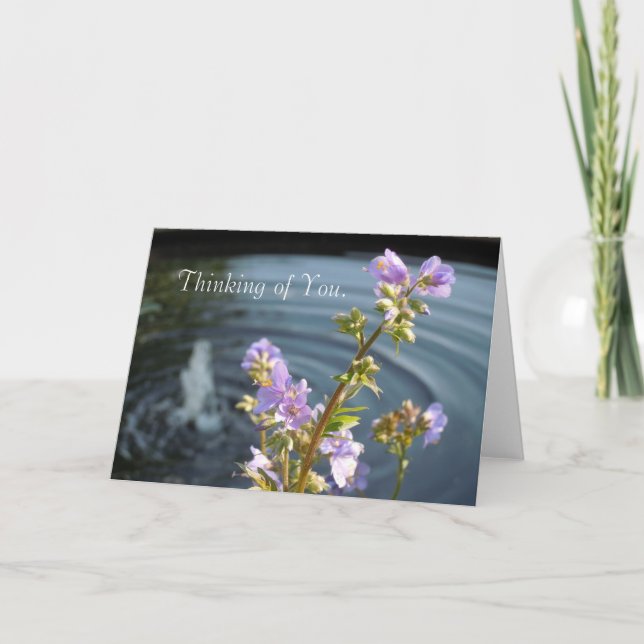 Tarjeta Pensando en ti (Anverso)