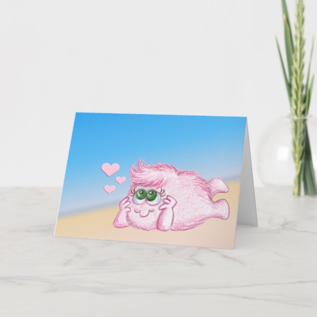 Tarjeta Pensando En Ti (Anverso)