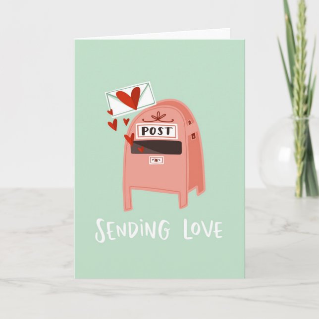 Tarjeta Pensando en ti (Anverso)