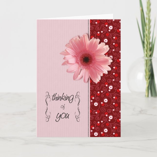 Tarjeta Pensando en ti (Anverso)