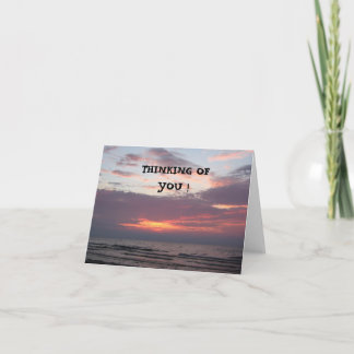 TARJETA ¡PENSANDO EN TI!