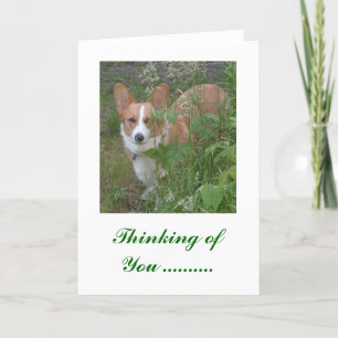 Tarjeta Pensando en ti...