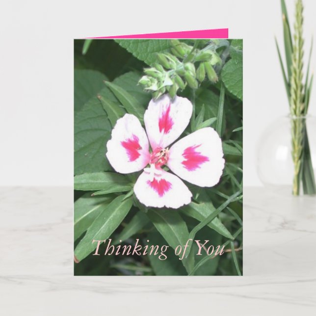 Tarjeta Pensando en ti (Anverso)