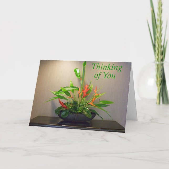 Tarjeta Pensando en ti (Anverso)