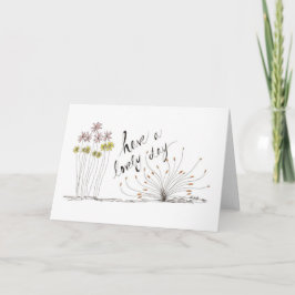 Tarjeta Pensando en ti