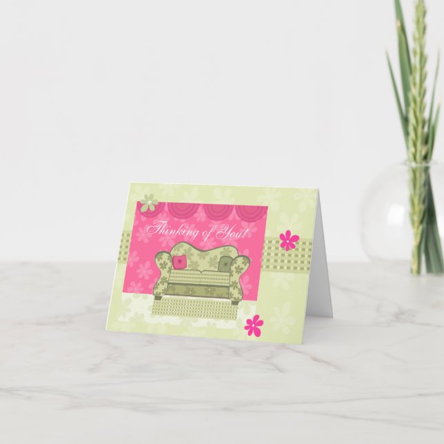 Tarjeta ¡Pensando en ti! (Anverso)