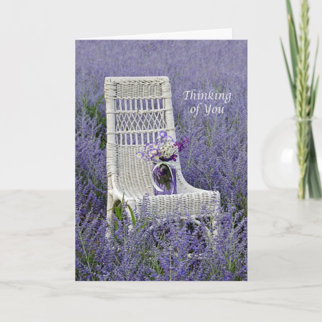 Tarjeta Pensando en ti Bouquet (Anverso)