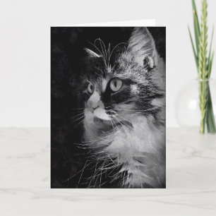 Tarjeta Pensando en ti... estilo siberiano (tarjeta)