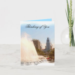 Tarjeta Pensando en ti, Los Ángeles, Ayuntamiento_