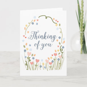 Tarjeta Pensando en Ti Sentimientos de Sincronía Recuperac