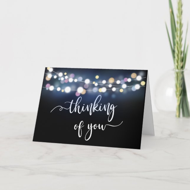 Tarjeta pensando en tus condolencias pérdida querida queri (Anverso)