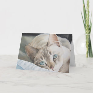 Tarjeta "Pensando en usted" carde