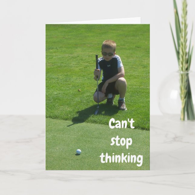 TARJETA PENSANDO EN "USTED" EN SU "CUMPLEAÑOS" (Anverso)