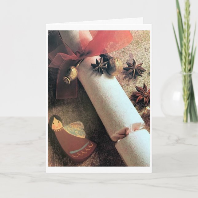 TARJETA PENSANDO EN USTEDES Y QUIEREN DECIR "FELIZ NAVIDAD (Anverso)