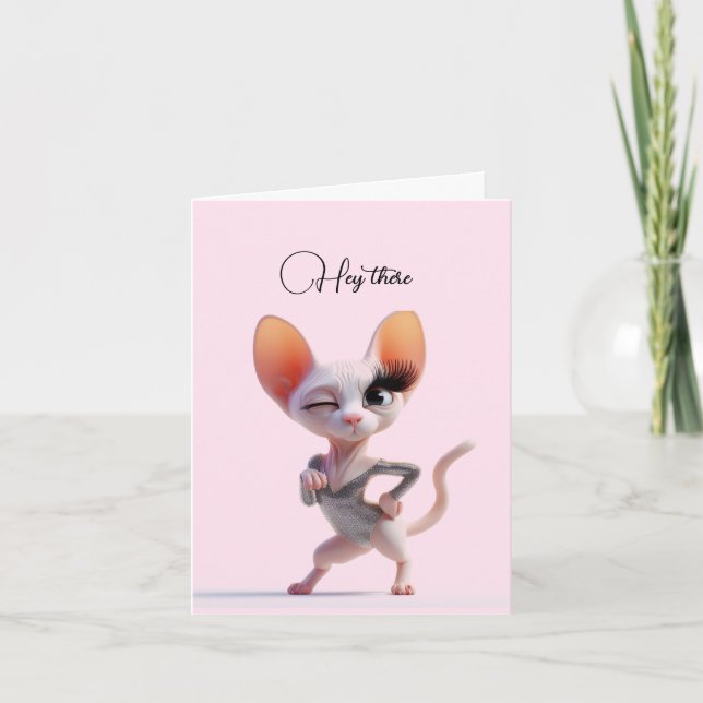 Tarjeta Pensar en ti (Anverso)