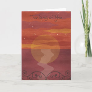 Tarjeta pensar en ti