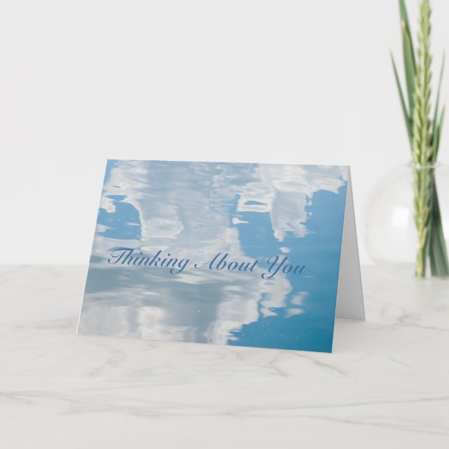 Tarjeta Pensar en ti (Anverso)