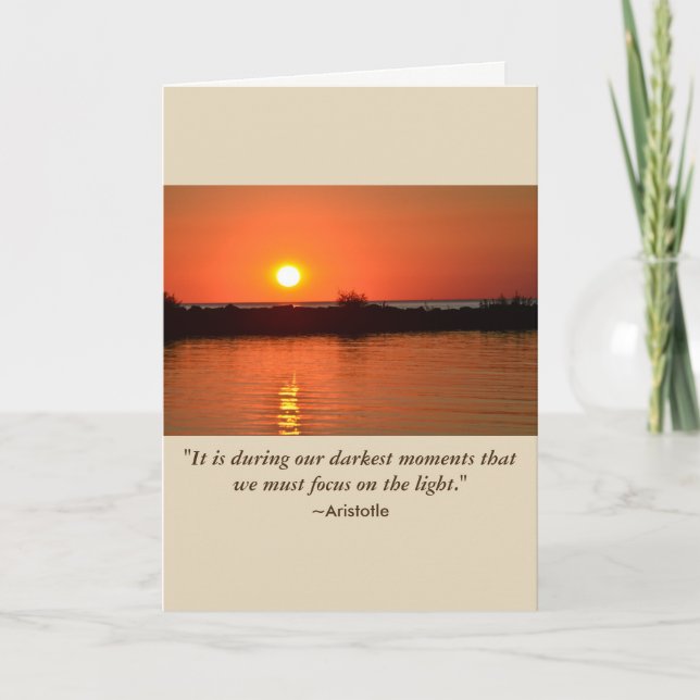 Tarjeta Pensar en ti como un estímulo (Anverso)