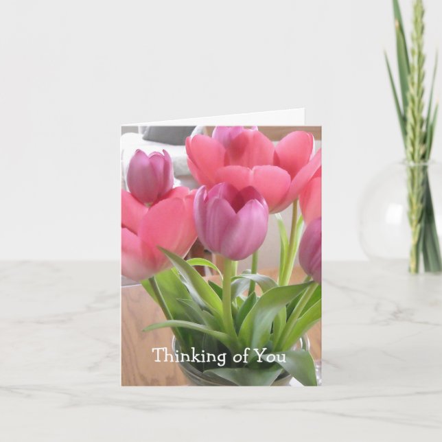 Tarjeta Pensar en ti - simpatía (Anverso)