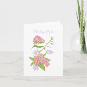 Tarjeta Pensar en tu notecard para personalizar