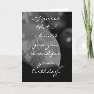 Tarjeta Pensé que debería darte un ca...