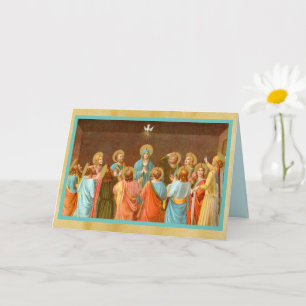 Tarjeta Pentecostés: Descenso del Espíritu Santo (SB 01)