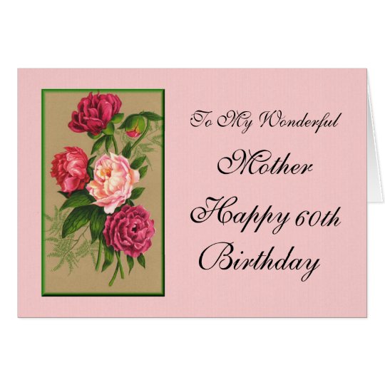 Tarjeta Peonies